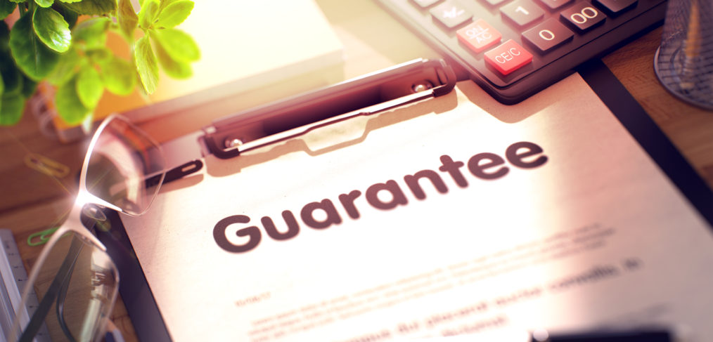 Our Guarantee
